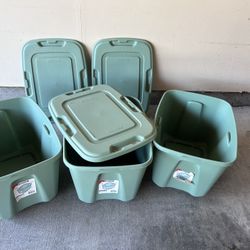 Green Storage Containers (3)