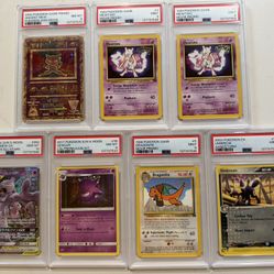 Pokemon PSA Slabs