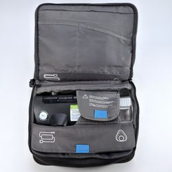 ResMedAir Sense 10 C Pap Machine with Grey Padded Carrying Case Travel Bag