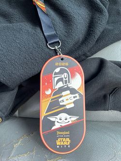 Star Wars Nite Mandalorian 2026 Lanyard