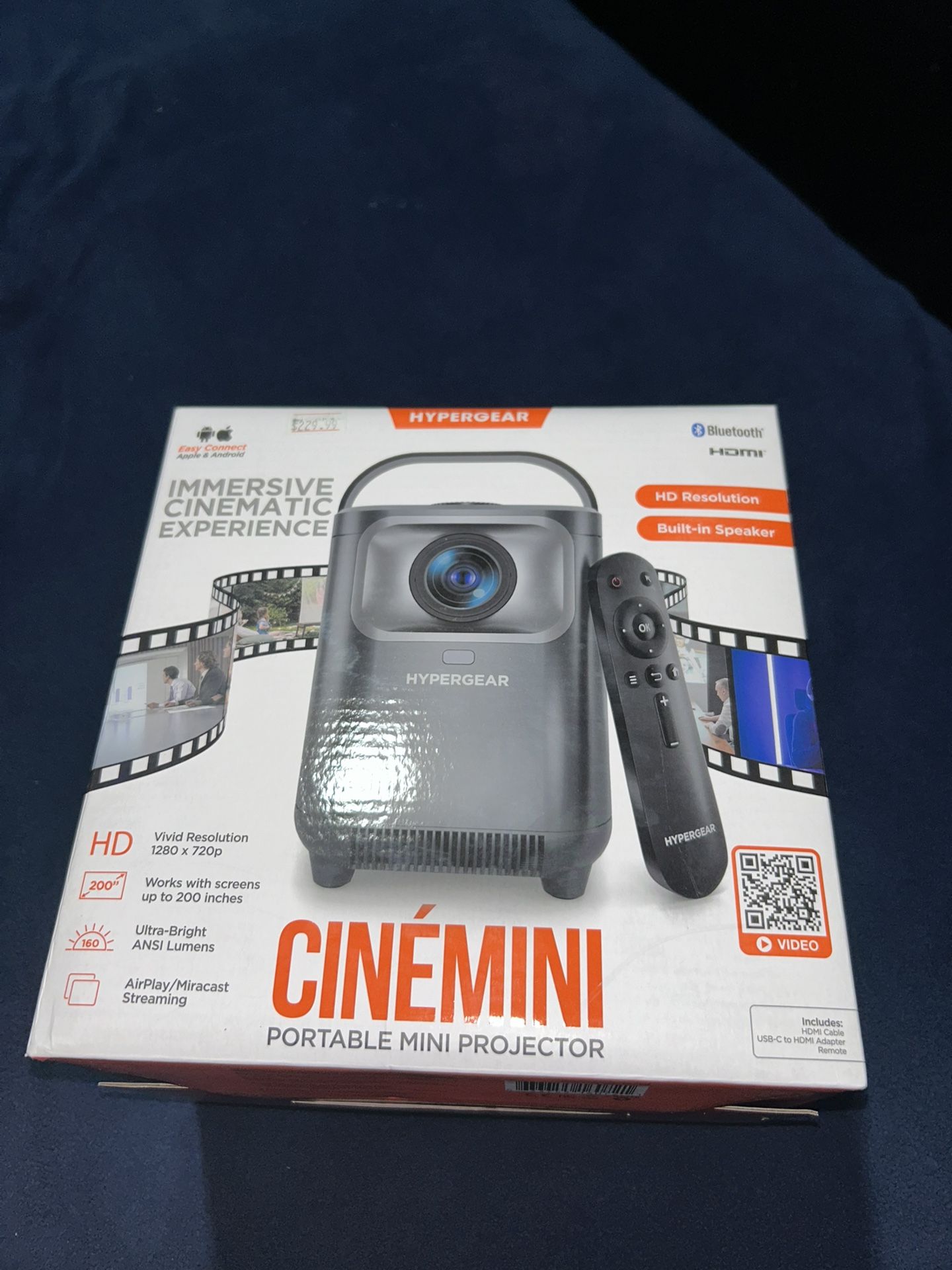 Cinémini Portable LCD Mini Projector 