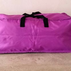 New Big Duffle Travel Bag Full Zipper Double Handle 