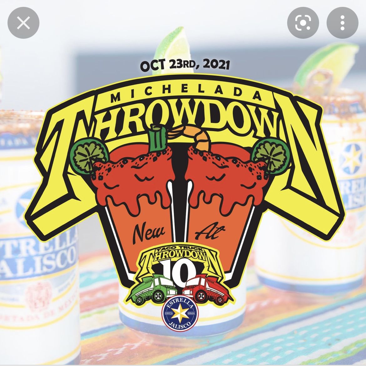 Michelada Throw Down Tickets For today!!! 