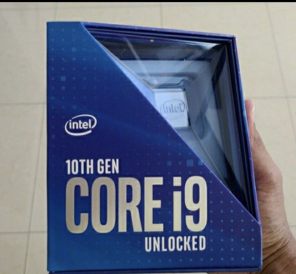 Intel i9 10900k