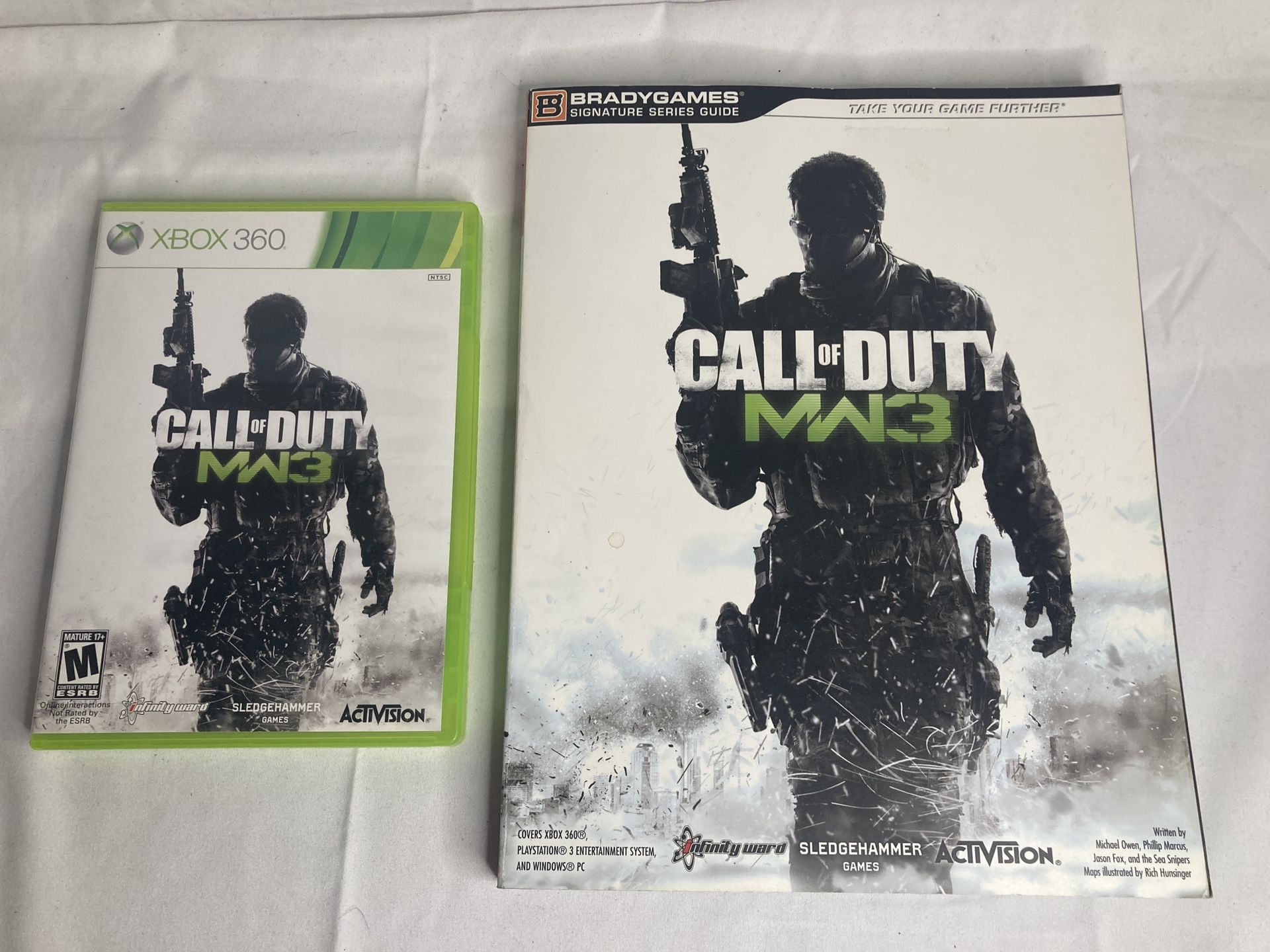 Xbox 360 COD Modern Warfare 3 + Guide