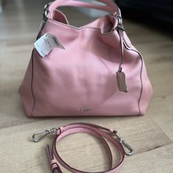 Coach Black Edie Shoulder Bag