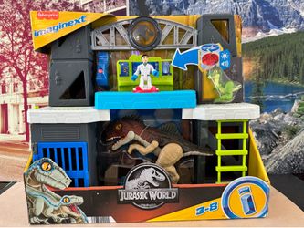 Fisher-Price Imiginext Jurassic Playset. New Opened. Lights & Sounds.