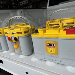 OPTIMA Batteries OPT8014-045 8014-045 D34/78 Yellow Top Dual Purpose car truck Battery.  Bateria Para Carro o Camioneta Model 34 78 Universal with Top
