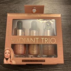 Paris Hilton Radiant Trio 3 OC Blush, Glow, & Bronze