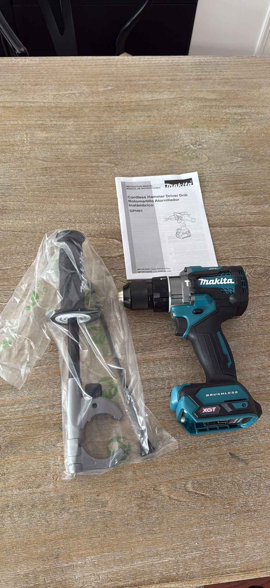 Makita XGT 40V Hanmer Drill