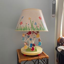 Vintage  Carousel  Lamp