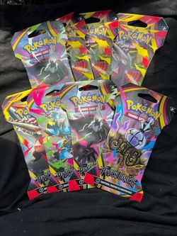 Pokémon TCG Pitch Black Sleeved Packs (lot of 9)