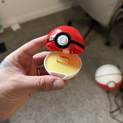 NEW Official Poke Ball Ringcolle! Bandai Ring case holder w/ foam interior pokemon-No ring