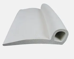 White Thick Wiper Seal 3/4” x 1” x 2 5/8 (Sold Per Foot)