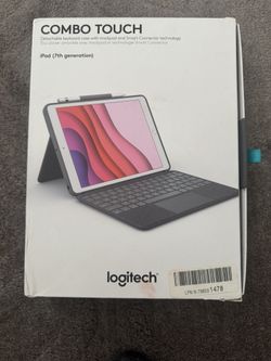Logitech Combo Touch Detachable keyboard case with trackpad and Smart Connector technology