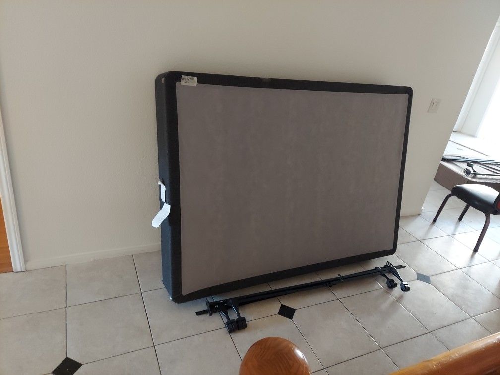 Full Size Box Springs, And Frame