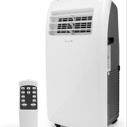 SereneLife 12K SLPAC 3-in-1 Portable Air Conditioner with Built-in Dehumidifier Function,Fan Mode, Remote Control, Complete Window Mount Exhaust