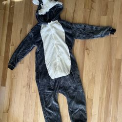 Plush Wolf Costume For Kids