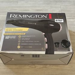 Remington Pro Pearl Ceramic Hair Dryer AC-2015 1875W Salon Motor Sealed. 