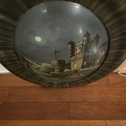 Victorian 19th Century Antique Bubble Painting 