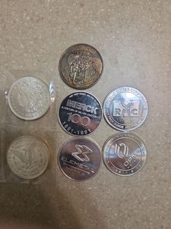 1 oz 999 Silver coins.  $83 each