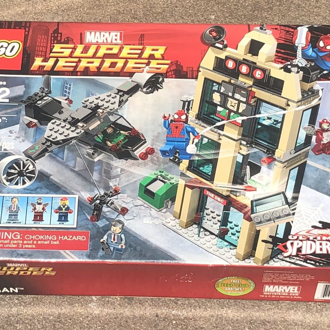 LEGO Marvel Super Heroes Spider-Man: Daily Bugle Showdown Set 76005 - US
