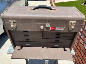 Vintage Craftsman / Kennedy 7 drawer tool box