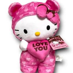 NEW 2024 VALENTINE'S EDITION HELLO KITTY BIG GREETER, SOLD OUT EVERYWHERE AND HTF.