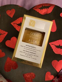 Brand new Global Beauty Care, Gold Gel Face Mask, 1.7 oz