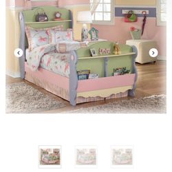 Beautiful Solid Wood Little Girls Bed