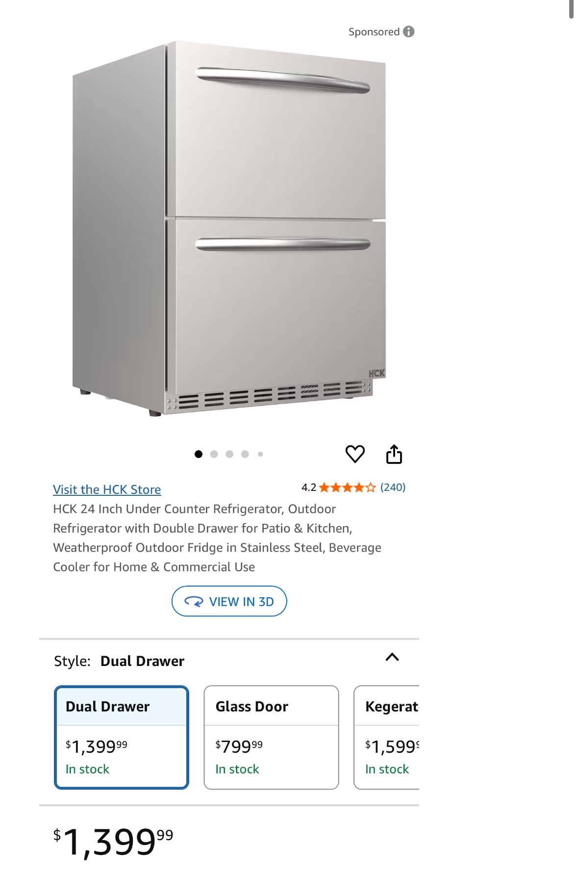 HCK Refrigerator