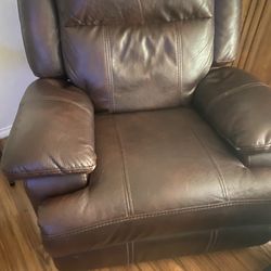 Leather Recliner Chair