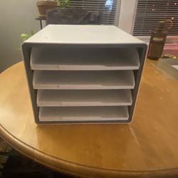 Small Tabletop Filing Cabinet