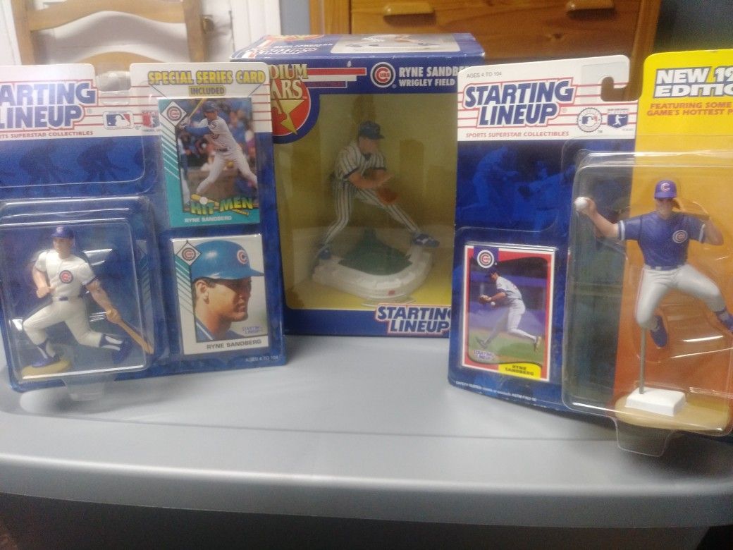 RYNE SANDBERG 3 STARTING LINEUPS