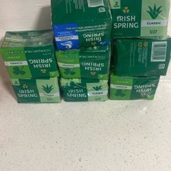 16 Bars Irish Spring Soap $$10