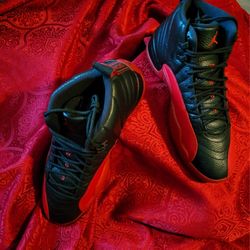 Air JORDAN 12  RETRO "Flu Game"  Size 11: