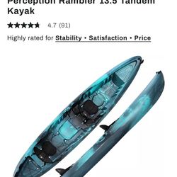 Tandem Kayak 