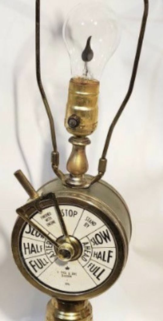 Vintage / Reproduction Telegraph Style Lamp