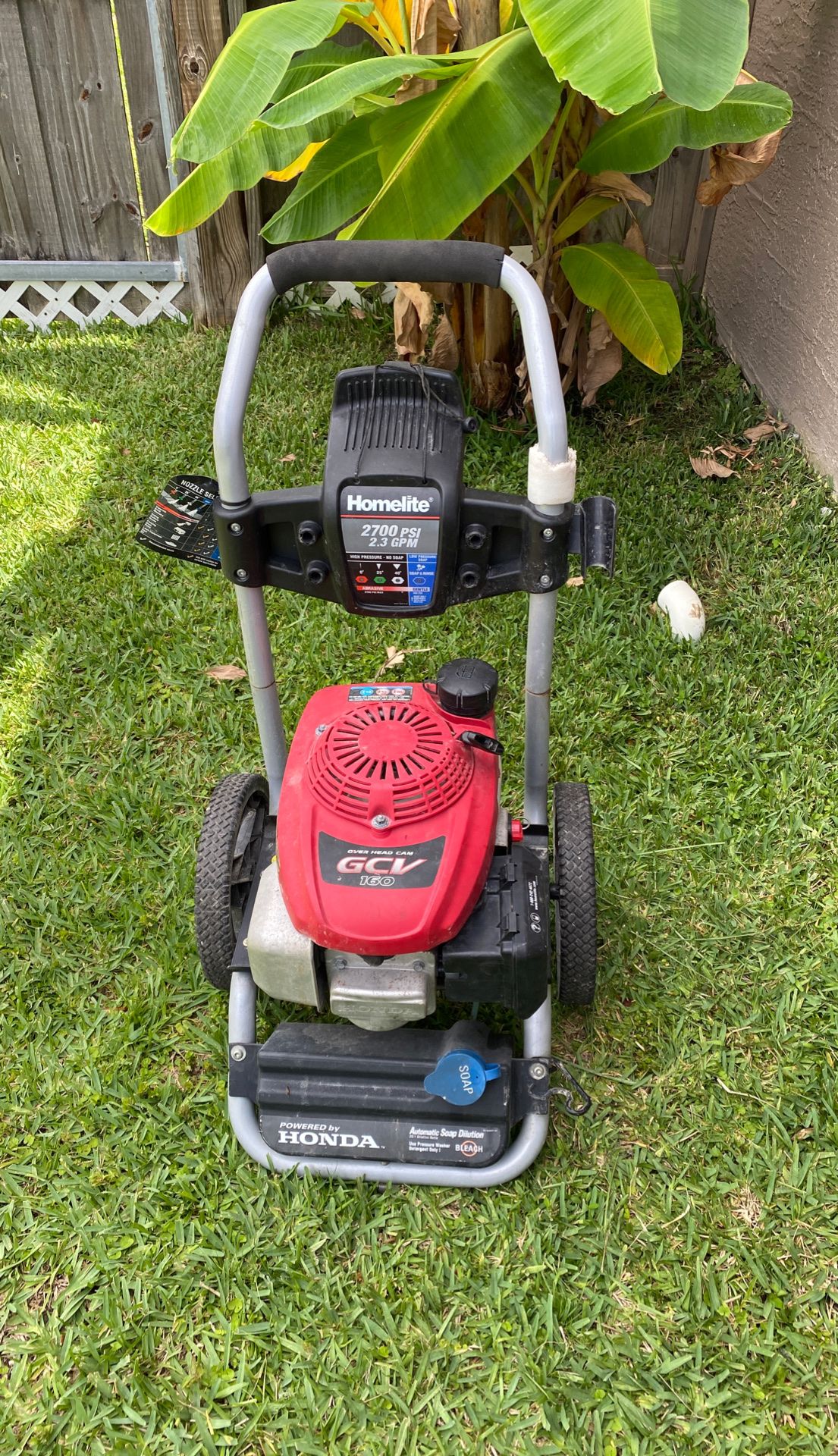 Honda pressure cleaner . DO NOT RUN