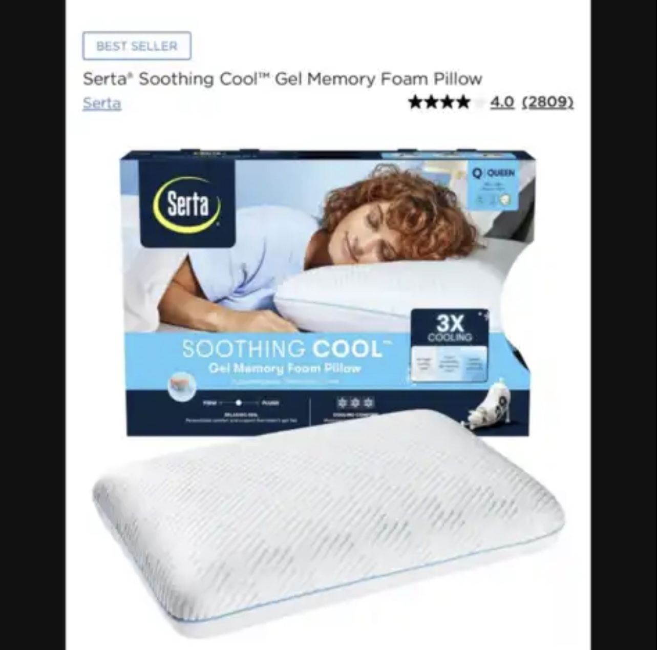 Two King Size Pillows 