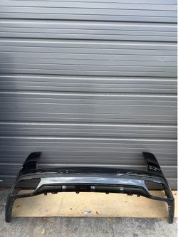 BMW X7 G07 LCI ORIGINAL MSPORT REAR BUMPER COVER WITH DIFFUSER 2023-2026
