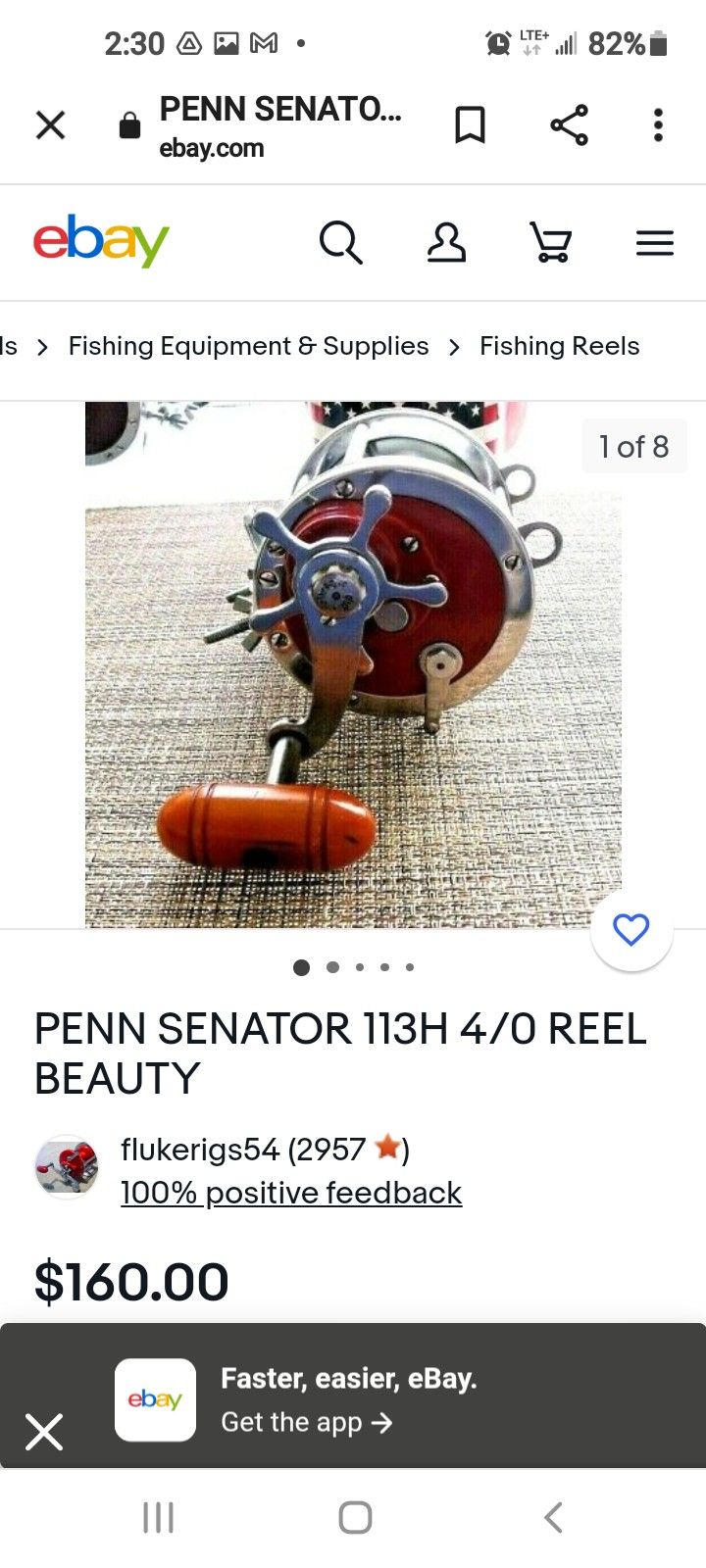 PENN - 4/0 Vintage Reel