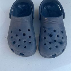 Navy Blue Crocs