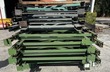 Plate Uprights  & Beams Everything Sold As One Lot