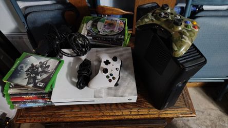 Xbox one S and xbox 360