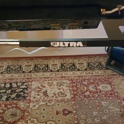 Ultra Heavy Duty Piano/keyboard Stand With Music-drum Machine Shelf