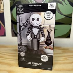 Disney Nightmare Before Christmas Jack Skellington Inflatable Decor