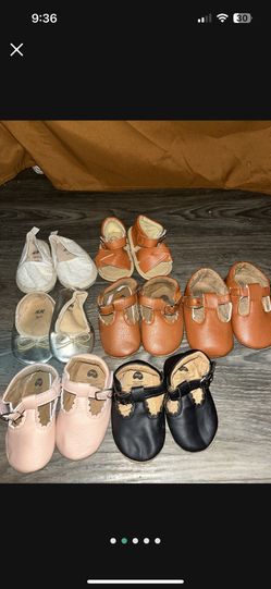 Little Girls Shoes Lot 
