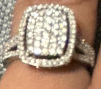 Diamond Ring 1 Carat Total Weight 