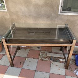 Glass Desk